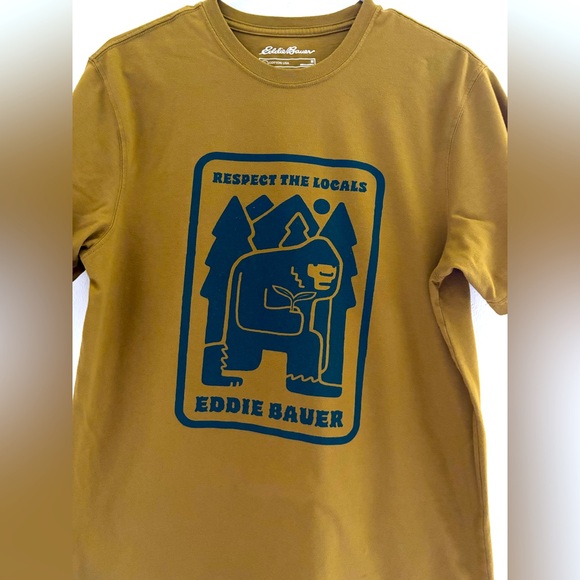 Graphic T-shirt | Respect the locals | Eddie Bauer | Gender neutral - Picture 2 of 10